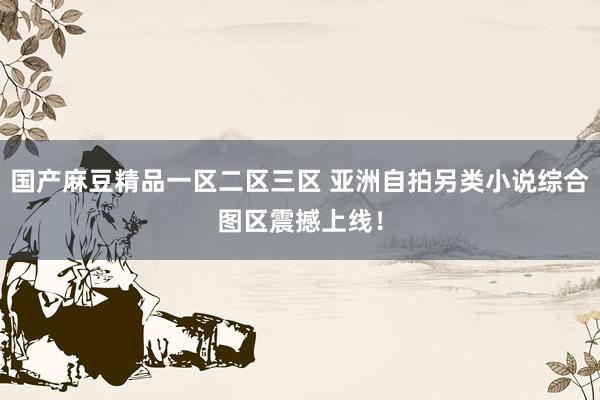 国产麻豆精品一区二区三区 亚洲自拍另类小说综合图区震撼上线！